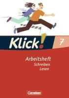 Klick! Deutsch 7. Schuljahr. Schreiben und Lesen. Arbeitsheft. Westliche Bundesländer voorzijde