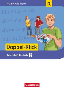 Doppel-Klick 8. Jahrgangsstufe - Mittelschule Bayern - Arbeitsheft mit Lösungen. Für Regelklassen voorzijde