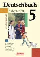 Deutschbuch Grundausgabe 5. Schuljahr. Arbeitsheft mit Lösungen. Neubearbeitung voorzijde