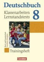 Deutschbuch - Sprach- und Lesebuch - Trainingshefte - zu allen Grundausgaben - 8. Schuljahr voorzijde