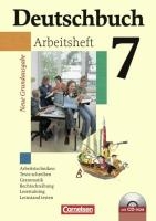 Deutschbuch 7. Schuljahr. Arbeitsheft mit Lösungen und CD-ROM. Neue Grundausgabe voorzijde