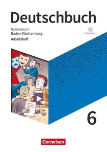 Deutschbuch Gymnasium 6. Schuljahr - Baden-Württemberg - Ausgabe 2025 - Arbeitsheft mit Lösungen und Erklärfilmen