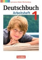 Deutschbuch 1: 5. Schuljahr. Arbeitsheft mit Lösungen. Gymnasium Baden-Württemberg