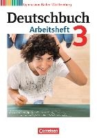 Deutschbuch Gymnasium 3: 7. Schuljahr. Arbeitsheft mit Lösungen. Baden-Württemberg voorzijde