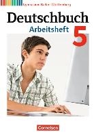 Deutschbuch Gymnasium Band 5: 9. Schuljahr - Baden-Württemberg - Arbeitsheft mit Lösungen voorzijde