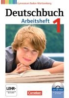 Deutschbuch 1: 5. Schuljahr. Arbeitsheft mit Lösungen und Übungs-CD-ROM. Gymnasium Baden-Württemberg