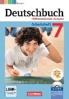 Deutschbuch 7. Schuljahr. Arbeitsheft mit Lösungen und Übungs-CD-ROM. Hessen