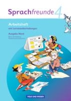 Sprachfreunde 4. Schuljahr. Arbeitsheft. Ausgabe Nord (Berlin, Brandenburg, Mecklenburg-Vorpommern)