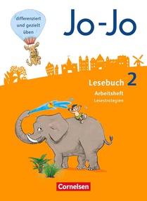 Jo-Jo Lesebuch - Allgemeine Ausgabe - Neubearbeitung 2016. 2. Schuljahr - Arbeitsheft Lesestrategien voorzijde