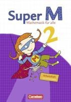 Super M 2. Schuljahr. Arbeitsheft mit Lernstandsseiten. Östliche Bundesländer und Berlin voorzijde