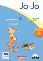 Jo-Jo Sprachbuch - Aktuelle allgemeine Ausgabe. 4. Schuljahr - Arbeitsheft mit CD-ROM voorzijde