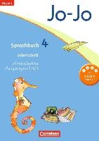 Jo-Jo Sprachbuch - Grundschule Bayern. 4. Jahrgangsstufe - Arbeitsheft in Vereinfachter Ausgangsschrift voorzijde