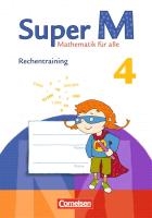 Super M 4. Schuljahr. Arbeitsheft Rechentraining voorzijde