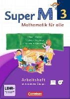 Super M 3. Schuljahr. Arbeitsheft mit CD-ROM. Westliche Bundesländer voorzijde