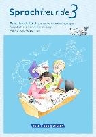 Sprachfreunde 3. Schuljahr. Arbeitsheft Fördern. Ausgabe Nord