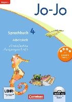 Jo-Jo Sprachbuch - Grundschule Bayern. 4. Jahrgangsstufe - Arbeitsheft in Vereinfachter Ausgangsschrift mit interaktiven Übungen auf scook.de voorzijde