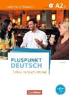 Pluspunkt Deutsch A2: Teilband 1. Arbeitsbuch mit PagePlayer-App inkl. Audios und Lösungsbeileger voorzijde