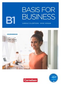 Basis for Business B1 - Kursbuch mit Audios und Videos als Augmented Reality voorzijde