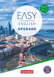 Easy English Upgrade. Book 4 - A2.2 - Coursebook voorzijde