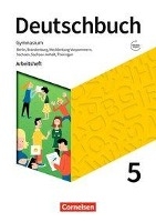 Deutschbuch Gymnasium 5. Schuljahr - Berlin, Brandenburg, Mecklenburg-Vorpommern, Sachsen, Sachsen-Anhalt und Thüringen - Arbeitsheft mit Lösungen - Neue Ausgabe voorzijde