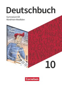 Deutschbuch Gymnasium 10. Schuljahr. Nordrhein-Westfalen - Schulbuch voorzijde