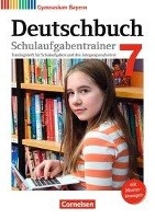 Deutschbuch Gymnasium 7. Jahrgangsstufe - Bayern - Schulaufgabentrainer mit Lösungen voorzijde