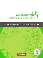 Mathematik Klasse 11. Schülerbuch Allgemeine Hochschulreife - Gesundheit, Erziehung und Soziales voorzijde