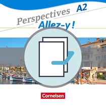 Perspectives - Allez-y ! A2 - Kurs- und Übungsbuch und Sprachtraining im Paket