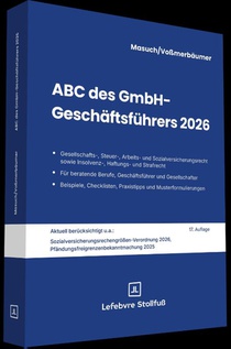 ABC des GmbH-Geschäftsführers 2026