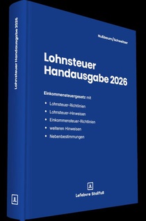 Lohnsteuer Handausgabe 2026