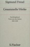 Nachtragsband: Texte aus den Jahren 1885 bis 1938