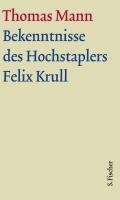 Bekenntnisse des Hochstaplers Felix Krull. Große kommentierte Frankfurter Ausgabe. Textband voorzijde