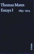 Essays 1. 1893-1914. Große kommentierte Frankfurter Ausgabe voorzijde