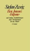 Ben Jonson's 'Volpone' und andere Nachdichtungen und Übertragungen für das Theater voorzijde