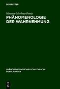 Phänomenologie der Wahrnehmung voorzijde