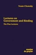 Lectures on Government and Binding