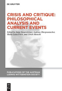 Crisis and Critique: Philosophical Analysis and Current Events