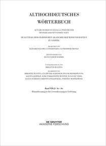 Band VIII,2: So - Sz- 21.-24. Lieferung