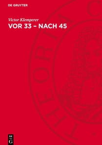 Vor 33 - nach 45