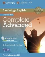 Complete Advanced - Second edition. Student's Book Pack (Student's Book with answers with CD-ROM and Class Audio CDs (3)) voorzijde