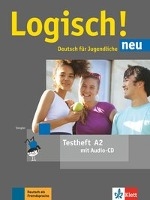 Logisch! neu A2. Testheft mit Audio-CD voorzijde