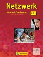 Netzwerk A1 in Teilbänden - Kurs- und Arbeitsbuch, Teil 2 mit 2 Audio-CDs und DVD voorzijde