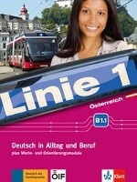 Linie 1 Österreich B1.1. Kurs- und Übungsbuch mit Video und Audio auf DVD-ROM voorzijde