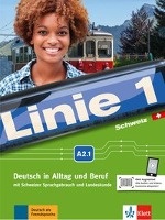 Linie 1 Schweiz A2.1. Kurs -und Übungsbuch mit DVD-ROM voorzijde