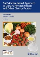 An Evidence-based Approach to Phytochemicals and Other Dietary Factors
