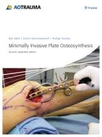Minimally Invasive Plate Ostheosynthesis voorzijde