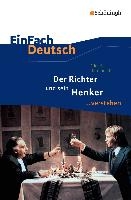 Der Richter und sein Henker. EinFach Deutsch ...verstehen voorzijde