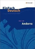 Andorra - Neubearbeitung. EinFach Deutsch Unterrichtsmodelle voorzijde