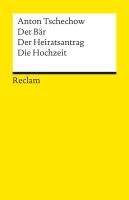 Der Bär. Der Heiratsantrag. Die Hochzeit. Drei Einakter voorzijde