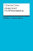 Deutschland. Ein Wintermärchen. Lektüreschlüssel für Schüler voorzijde